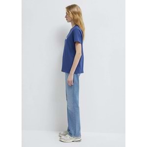 Mavi M1610622-70722 Miav Baskılı T-Shirt Kadın Tişört