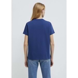 Mavi M1610622-70722 Miav Baskılı T-Shirt Kadın Tişört