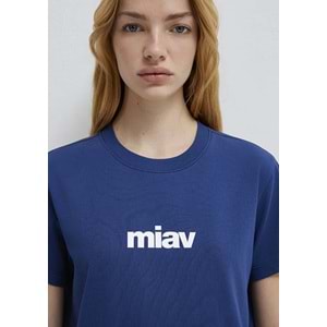 Mavi M1610622-70722 Miav Baskılı T-Shirt Kadın Tişört