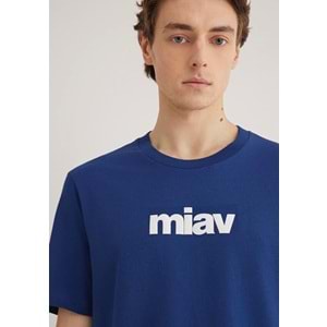 Mavi M067153-70722 Miav Baskılı Tişört Erkek T-Shirt