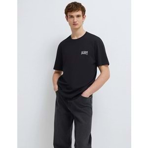 Mavi M0611714-900 Mavi Baskılı T-Shirt Erkek Tişort