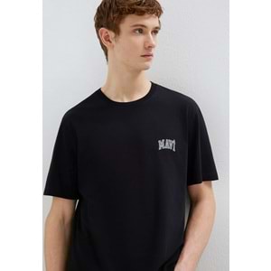 Mavi M0611714-900 Mavi Baskılı T-Shirt Erkek Tişort