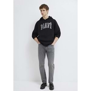 Mavi M067149-902 Logo Baskılı Erkek Kapüşonlu Sweatshirt
