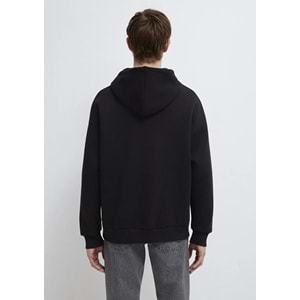 Mavi M067149-902 Logo Baskılı Erkek Kapüşonlu Sweatshirt