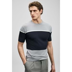 Lufian 111090148 Enzo Erkek Modal Karisimli T-Shirt Erkek Tişort