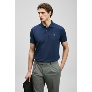 Lufian 111040230 Laon Smart Polo Yaka Tişört Erkek Tişort