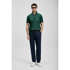 Lufian 111040230 Laon Smart Polo Yaka Tişört Erkek Tişort