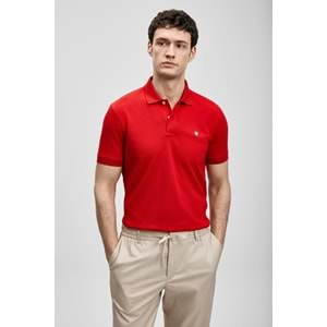 Lufian 111040230 Laon Smart Polo Yaka Tişört Erkek Tişort
