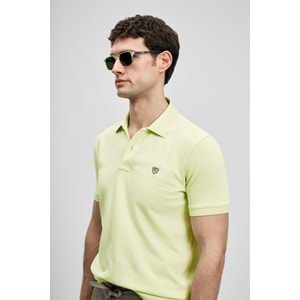 Lufian 111040230 Laon Smart Polo Yaka Tişört Erkek Tişort