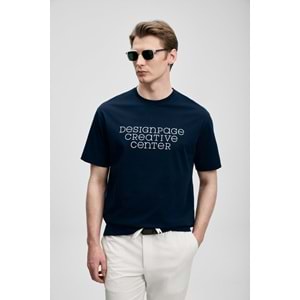 Lufian 111020284 Frank Erkek Basic T- Shirt Tişört Erkek Tişort