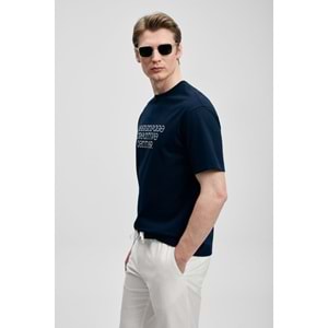 Lufian 111020284 Frank Erkek Basic T- Shirt Tişört Erkek Tişort
