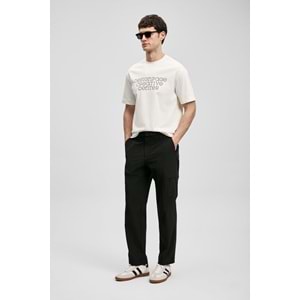 Lufian 111020284 Frank Erkek Basic T- Shirt Tişört Erkek Tişort