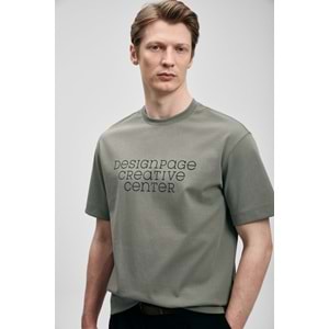 Lufian 111020284 Frank Erkek Basic T- Shirt Tişört Erkek Tişort