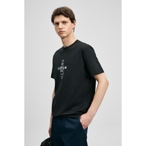 Lufian 111020307 Sımbad Modern Grafik T- Shirt Erkek T-Shirt