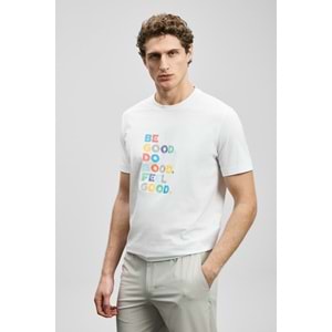 Lufian 111020290 Good Modern Grafik T- Shirt Erkek Tişort