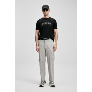 Lufian 111020280 Oscar Modern Grafik T- Shirt Tişört Erkek Tişort