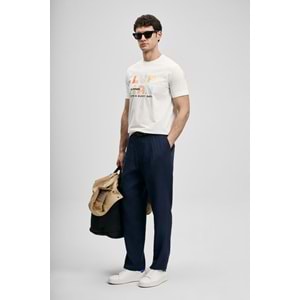 Lufian 111020291 Sunny Modern Grafik T- Shirt Erkek Tişort