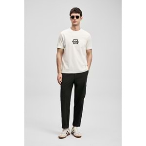 Lufian 111020310 Thınk Modern Grafik T- Shirt Tişört Erkek Tişort