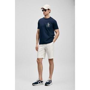 Lufian 111020313 Fınx Modern Grafik T- Shirt Erkek Tişort