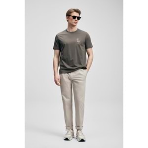 Lufian 111020313 Fınx Modern Grafik T- Shirt Erkek Tişort
