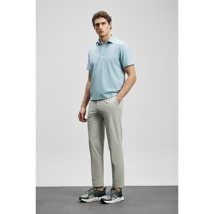 Lufian 111040234 Hudson Smart Polo Yaka Tişört Erkek Tişort