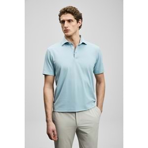 Lufian 111040234 Hudson Smart Polo Yaka Tişört Erkek Tişort