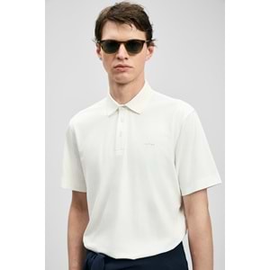 Lufian 111040234 Hudson Smart Polo Yaka Tişört Erkek Tişort