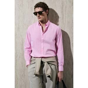 Lufian 111010653 Marco Erkek Basic Gömlek Regular Fit Erkek Gömlek