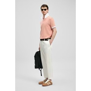 Lufian 111040248 Landon Smart Polo Yaka Tişört Erkek Tişort