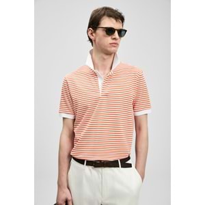Lufian 111040248 Landon Smart Polo Yaka Tişört Erkek Tişort