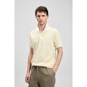 Lufian 111040248 Landon Smart Polo Yaka Tişört Erkek Tişort
