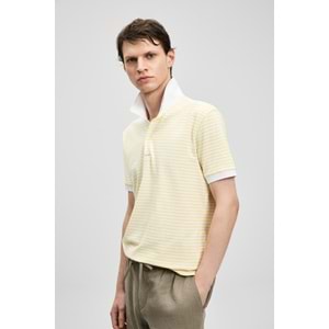 Lufian 111040248 Landon Smart Polo Yaka Tişört Erkek Tişort