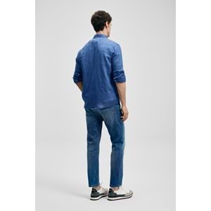 Lufian 111200228 Beneflec Smart Jean Erkek Pantolon Slim Fit Erkek Kot Pantolon