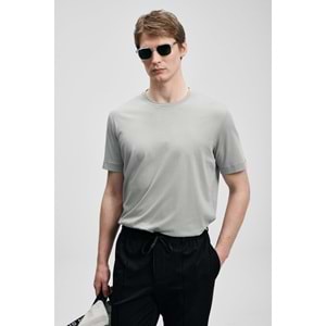 Lufian 111020321 Bran Modern Grafik T- Shirt Tişört Erkek Tişort