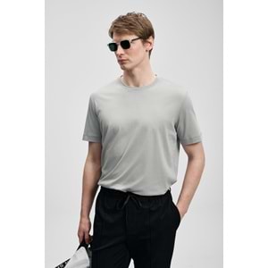 Lufian 111020321 Bran Modern Grafik T- Shirt Tişört Erkek Tişort