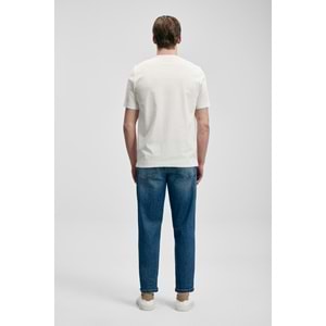Lufian 111020322 Marcus Modern Grafik T- Shirt Tişört Erkek Tişort