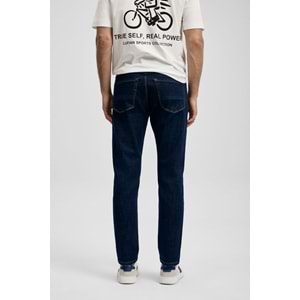 Lufian 111200221 Aqua Smart Jean Erkek Pantolon Slim Fit Erkek Kot Pantolon