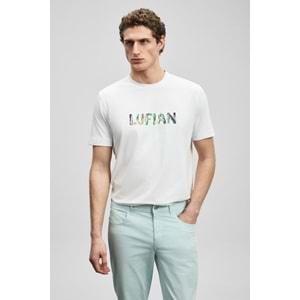 Lufian 111020317 Surge Erkek Basic T- Shirt Tişört Erkek Tişort