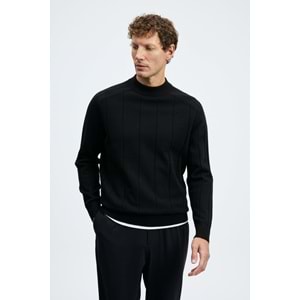 Lufian 112090195 Grand Yün Karışımlı Kazak Erkek Sweatshirt