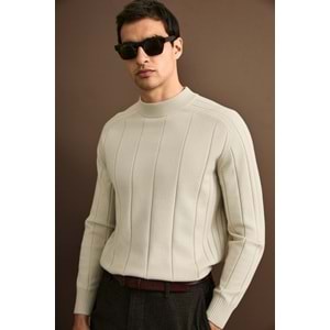 Lufian 112090195 Grand Yün Karışımlı Kazak Erkek Sweatshirt