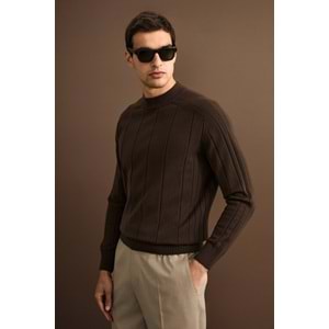 Lufian 112090195 Grand Yün Karışımlı Kazak Erkek Sweatshirt