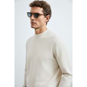 Lufian 112090199 Armın Yün Karışımlı Kazak Erkek Sweatshirt