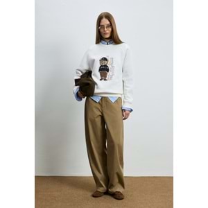 Lufian 122030034 Dıamond Kadın Örme Kadın Sweatshirt