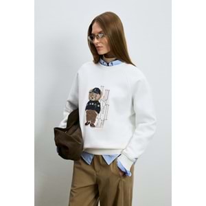 Lufian 122030034 Dıamond Kadın Örme Kadın Sweatshirt