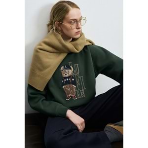 Lufian 122030034 Dıamond Kadın Örme Kadın Sweatshirt