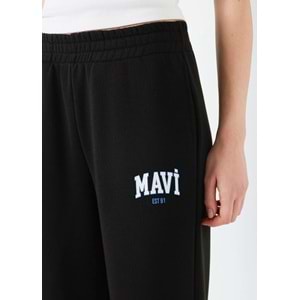 Mavi M1010757-900 Mavi Logo Baskılı Kadın Eşofman Altı