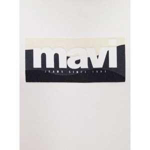 Mavi 0S10203-70057 Logo Baskılı Erkek Kapüşonlu Sweatshirt