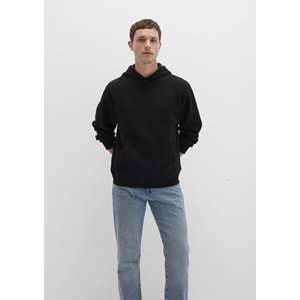 Mavi M0S10275-900 Mavi Kapüşonlu Sweatshirt Erkek Sweatshirt