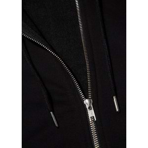 Mavi M0S10277-900 Mavi Kapüşonlu Fermuarlı Erkek Sweatshirt