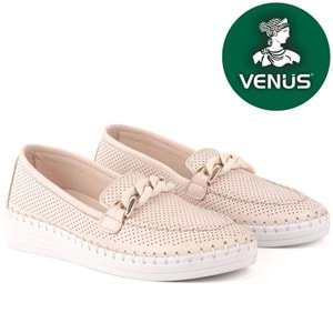 Venüs Blower Hakiki Deri Kadın Babet Ayakkabı
